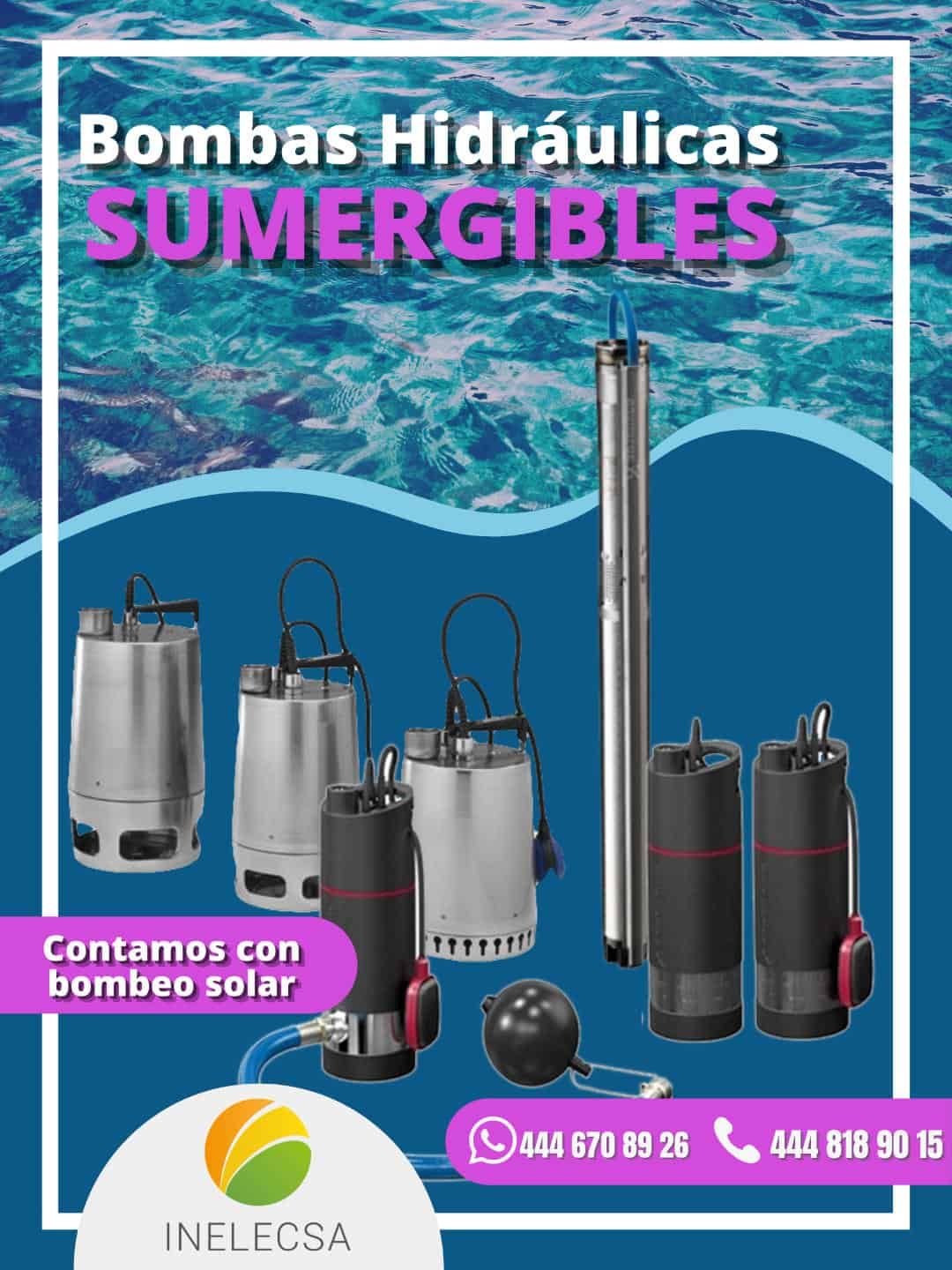 Bombas Hidráulicas Sumergibles